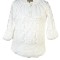 Bluza dama R 25, marime XL, alb/argintiu