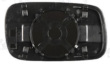 Geam oglinda Seat Inca (6K9), 11.1995-12.2003, Vw Caddy 2 (9U/9Kv), 11.1995-01.2004, Vw Passat, Sedan+Combi (B3 / B4), 03.1988-10.1996, Stanga, Crom, foto
