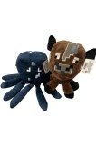Cumpara ieftin Set 2 jucării de pluș Minecraft: albastru și maro, 28 cm