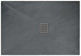 Cadita de dus Rea Grey Rock 80 x 100