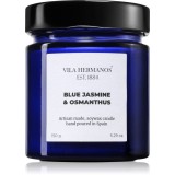 Vila Hermanos Apothecary Cobalt Blue Blue Jasmine &amp; Osmanthus lum&acirc;nare parfumată 150 g