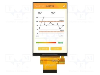 Afișaj TFT 3,5&amp;quot; 320x480 LED RGB RAYSTAR OPTRONICS foto