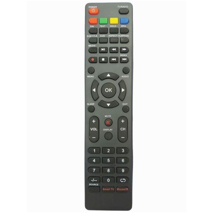 Telecomanda compatibila cu televizoarele NEI LCD, LED elSales ELS-NEI1, negru