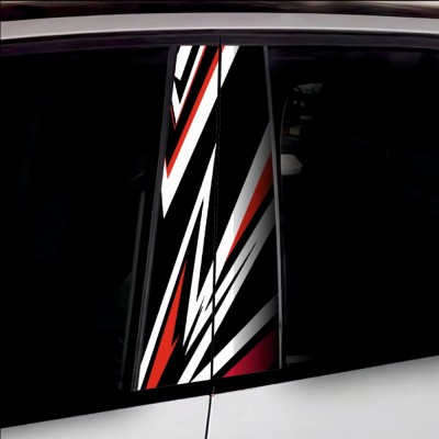 Set 2 stickere decorative pentru stalpii usilor, print autoadeziv de inalta rezolutie, dimensine 2 buc x 50 x 22 cm , cod: AVX-SSU-29 FAVLine Selectio foto