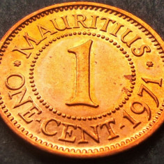 Moneda exotica 1 CENT - MAURITIUS, anul 1971 *cod 1813 = UNC