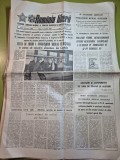 Ziarul romania libera 3 octombrie 1989 - vizita lui ceausescu prin capitala,in judetul covasna brutarii in fiecare comuna