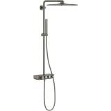 Sistem de dus Grohe Euphoria SmartControl 310 26508AL0, termostat, 310 mm, aparent, butoane push&amp;amp;turn, anti-oparire, anti-calcar, mat, hard graphi
