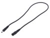 Cablu DC 5,5/2,1 Soclu la DC 4,0/1,7 Mufă Negru 1x1mm2, WEST POL