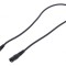Cablu DC 5,5/2,1 Soclu la DC 4,0/1,7 Mufă Negru 1x1mm2