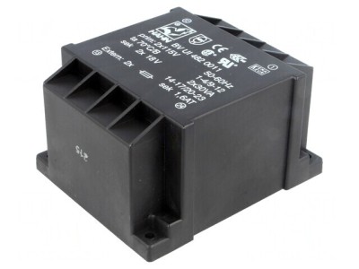 Transformator &amp;Icirc;ncapsulat 60VA 115V 18V 18V 1666mA foto