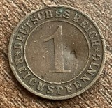 C50 - Moneda foarte veche - Germania - 1 reichspfennig - 1935 litera F