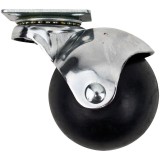 Set 4 roti pivotante pentru mobila, diametru 40 mm, placuta 38x38 mm, DSH 410413