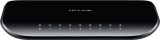 SWITCH TP-LINK 8 porturi Gigabit, carcasa plastic TL-SG1008D (timbru verde 2 lei)