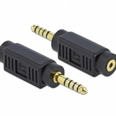 Adaptor stereo jack 4.4 mm 5 pini la jack stereo 2.5 mm 4 pini T-M, Delock 65996