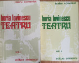 Teatru (vol. 1, 2) - Horia Lovinescu