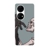 Husa compatibila cu Huawei P40 Pro model Love beyond death, Silicon, TPU, Viceversa, Transparent, Carcasa