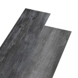 Cumpara ieftin Placi de pardoseala, gri lucios, 5,26 m&sup2;, 2 mm, PVC