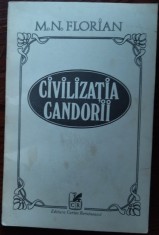 M.N. FLORIAN - CIVILIZATIA CANDORII (VERSURI, editia princeps - 1982)