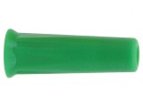 Soclu Banană 4mm Verde Nichelat 36A