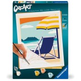 Cumpara ieftin Ravensburger - CreArt pictura pe numere pentru adulti relaxare la plaja