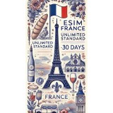 eSIM France, Unlimited Standard, 30 Days