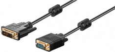 Cablu DVI - VGA 12+5p - 15p HD 2m; Cod EAN: 4040849932601 foto