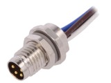 Conector M8 0.2m 4-Pin IP67 30V