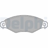DELPHI LP1617 set placute frana,frana disc