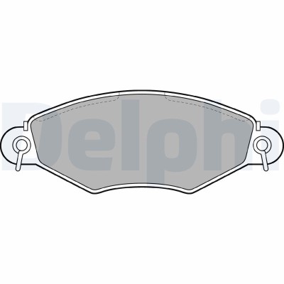 DELPHI LP1617 set placute frana,frana disc foto