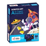 Set creativ de razuit - Aventuri in spatiu PlayLearn Toys, Chalk and Chuckles