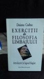 EXERCITII DE FILOSOFIA LIMBAJULUI - DAIANA CUIBUS