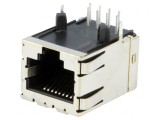 Soclu RJ45 8p8c pentru PCB THT