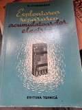 G. Clondescu - Exploatarea si repararea acumulatoarelor electrice