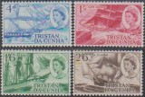 TRISTAN DA CUHNA - 1969 - CORABII, Transporturi, Nestampilat