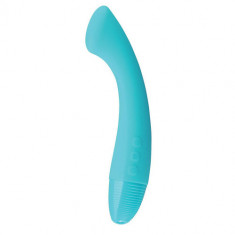 Vibratoare punctul G - Picobong MOKA Vibrator G Curbat Perfect pentru Atingerea Punctul G - Albastru