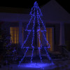 VidaXL Brad Crăciun conic 360 LED-uri, 143x250 cm, interior &amp; exterior