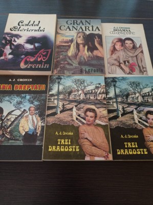A.J. Cronin - Pachet 6 carti foto