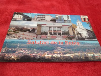 CARTE POSTALA - SEBIS NECIRCULATA foto