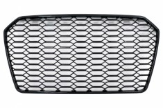 Grila Centrala Audi A6 C7 4G Facelift (2014-2018) Negru Lucios Performance AutoTuning