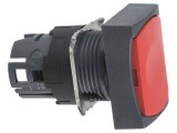 Comutator apăsare 16mm roșu stabilizat