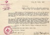 A3641N Societatea Națională de Cruce Roșie a Rom&acirc;niei, 1947, lot de două acte, unul semnat olograf de Lucreția Opreanu