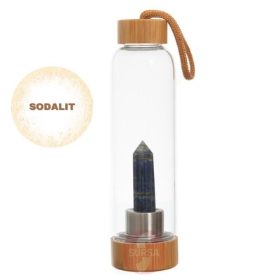 STICLĂ CU CRISTAL DE SODALIT | INTUIȚIE ȘI VISE &amp;Icirc;MPLINITE foto