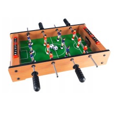 Joc fotbal de masa din lemn, cu contor goluri, 51x31x11 cm Household NewTrend