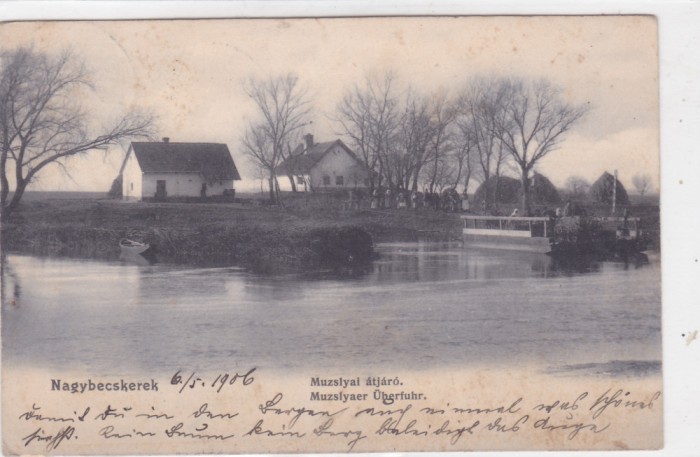 Becicherecul Mare / Nagybecskerek / Banat, CIRCULATA 1906 ROMANIA.