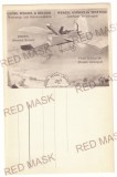 1383 - ZBOR aviatic, CODLEA, Brasov, Romania - old postcard - unused