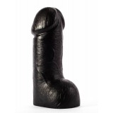 X-Men Simon 12.2&quot; Cock Black (30cm x 9cm) - Dildo de inalta calitate in forma de penis, cu suprafata vasculara si cu testicule adaugate