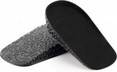 Brant pentru incaltaminte Tanggiteck, silicon, gri/negru, 2,5 cm