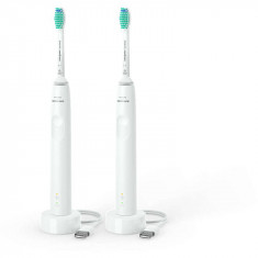 Set 2 Periute de dinti electrice Philips Sonicare HX3675/13, 31000 miscari/min, 1 program, 2 capate, alb