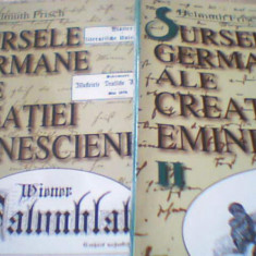 Helmuth Frisch - SURSELE GERMANE ALE CREATIEI EMINESCIENE { 2 volume } / 1999