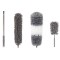 Mop din Microfibra pentru Curatenie, Set 3 Capete Detasabil, Mop din Microfibra, Pamatuf pentru Praf, Maner Extensibil